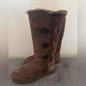 UGG Bailey Triple Button Tall Boots NEW IN BOX